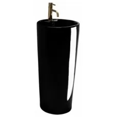 Умывальник Rea Blanka Black U6635 ч..