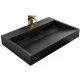 Умывальник Rea Goya Black U8802 черный цвет