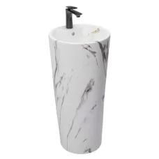 Умывальник Rea Blanka Marble Marmur..