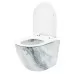 Унитаз Rea Carlos rimless Granit matt C8003 (подвесной) под мрамор