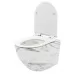 Унитаз Rea Carlos rimless Lava matt C8004 (подвесной) под мрамор