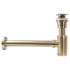 Сифон для умывальника с донным клапаном Rea Gold matt A8586 ..