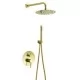 Душевая система Rea Lungo Gold P4110 глянцевое золото