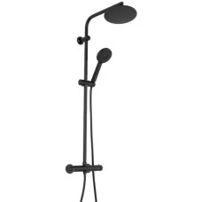 Душевая система Rea Bliss Black P8804 черный