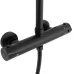 Душевая система Rea Bliss Black P8804 черный