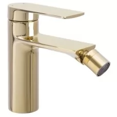 Смеситель на биде Rea Storm Gold B9982 золотой глянец