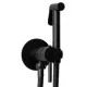 Смеситель с гигиенической лейкой Rea Loop Black B8978 черный матовый