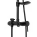 Душевая система Rea Luis Black P7005 черный
