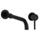 Смеситель для умывальника Rea LONG Black Matt B0371 черный