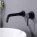 Смеситель для умывальника Rea LONG Black Matt B0371 черный
