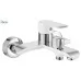 Смеситель для ванны Rea Bloom White Chrome B9918 белый