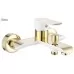 Смеситель для ванны Rea Bloom White Gold B9932 золото