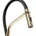 Смеситель для кухни Rea Castor Black Gold B6936 золото