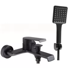 Смеситель для ванны Rea Hass Black B9967 черный