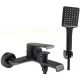 Смеситель для ванны Rea Hass Black B9967 черный