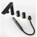 Смеситель для ванны Rea Icon Black matt B3622 черный