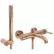 Смеситель для ванны Rea Lungo Rose Gold B6695 золото розовое