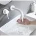 Смеситель для умывальника Rea Lungo White B9559 белый