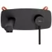 Смеситель для умывальника Rea Oval Black matt B8860 черный