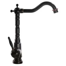 Смеситель для кухни Rea Bona Old Black Retro B0183 черный