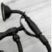 Смеситель для ванны Rea Retro Old Black B0224 черный