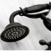 Смеситель для ванны Rea Retro Old Black B0224 черный
