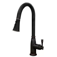 Смеситель для кухни Rea Deco Old Black B0182 черный
