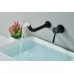 Смеситель для умывальника Rea LONG Black Matt B0371 черный