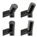 Смеситель для умывальника Rea Icon Black matt B5680 черный