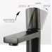 Смеситель для умывальника Rea Icon Black matt B5680 черный