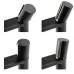 Смеситель для умывальника Rea Icon Black matt B5681 черный