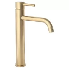 Смеситель для умывальника Rea Lungo Gold matt B4526 золото матовое