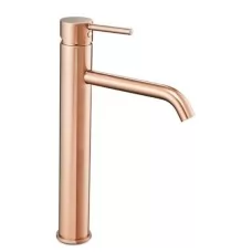 Смеситель для умывальника Rea Lungo Rose Gold B6321 розовое золото