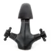 Смеситель для умывальника Rea Retro Old Black B0225 черный