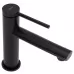 Смеситель для умывальника Rea Oval Black B6516 черный