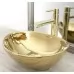 Смеситель для умывальника Rea Tess Gold B8803 золото