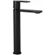 Смеситель для умывальника Rea Flip Black matt B2007 черный