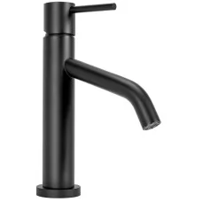 Смеситель для умывальника Rea Level Black matt B2046 черный