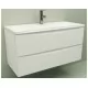 Тумба Vela Бриз 100П TU27058 белый