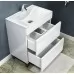 Тумба Vela Бриз 75Н TU27053 белый