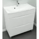 Тумба Vela Бриз 80Н TU27055 белый