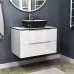 Тумба Vela Венеция 80П (белый глянец) TU27065 белый