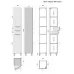Пенал Vela Верона 30Н2 (двери и ящики) RS623476 белый