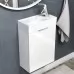 Тумба Vela Верона мини 36П 36x17.5 правая с умывальником CeramaLux 36,5x18 9272L белый