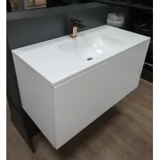 Тумба Vela Бланка 100П (открывание нажатием) TU27074 белый