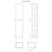Пенал Vela Верона 40Н (двери) RS623478 белый