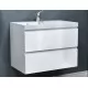 Тумба Vela Мира 70П TU27100 белый