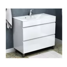 Тумба Vela Мира 90Н TU27107 белый