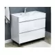 Тумба Vela Мира 90Н TU27107 белый