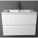 Тумба Vela Мира 60П TU27098 белый